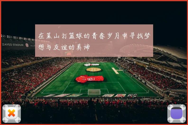 在莱山打篮球的青春岁月中寻找梦想与友谊的真谛